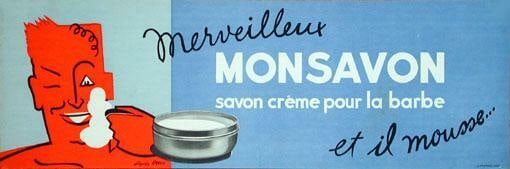 Merveilleux Monsavon By Jean Carlu C 1940 On Linen Original French Poster (1 of 1)