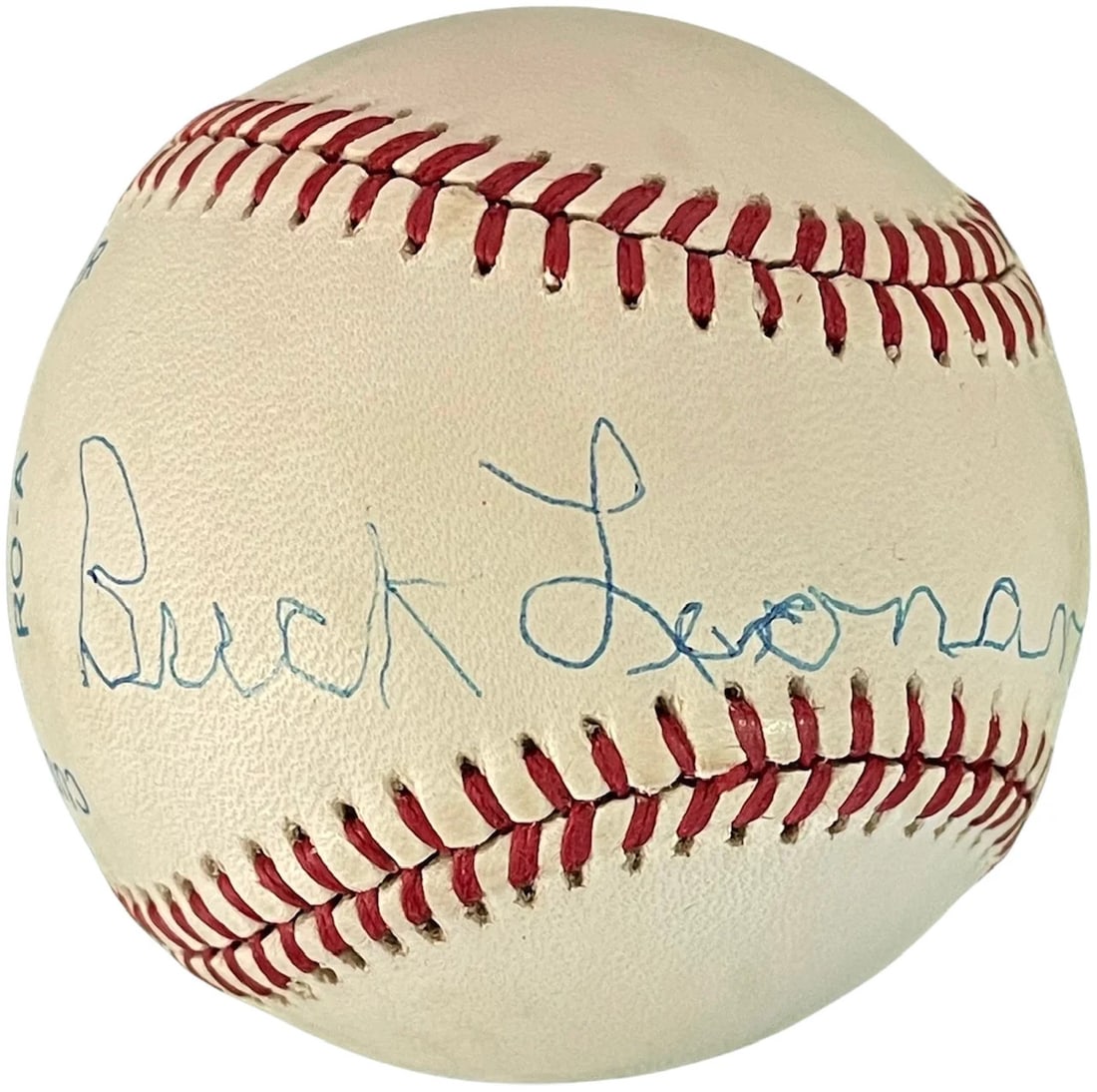 Buck Leonard Autographed Official Major League Baseball (JSA) (1 of 1)