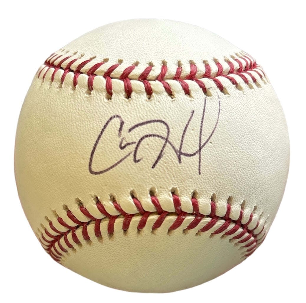 Cole Hamels Autographed Official Major League Baseball (1 of 2)