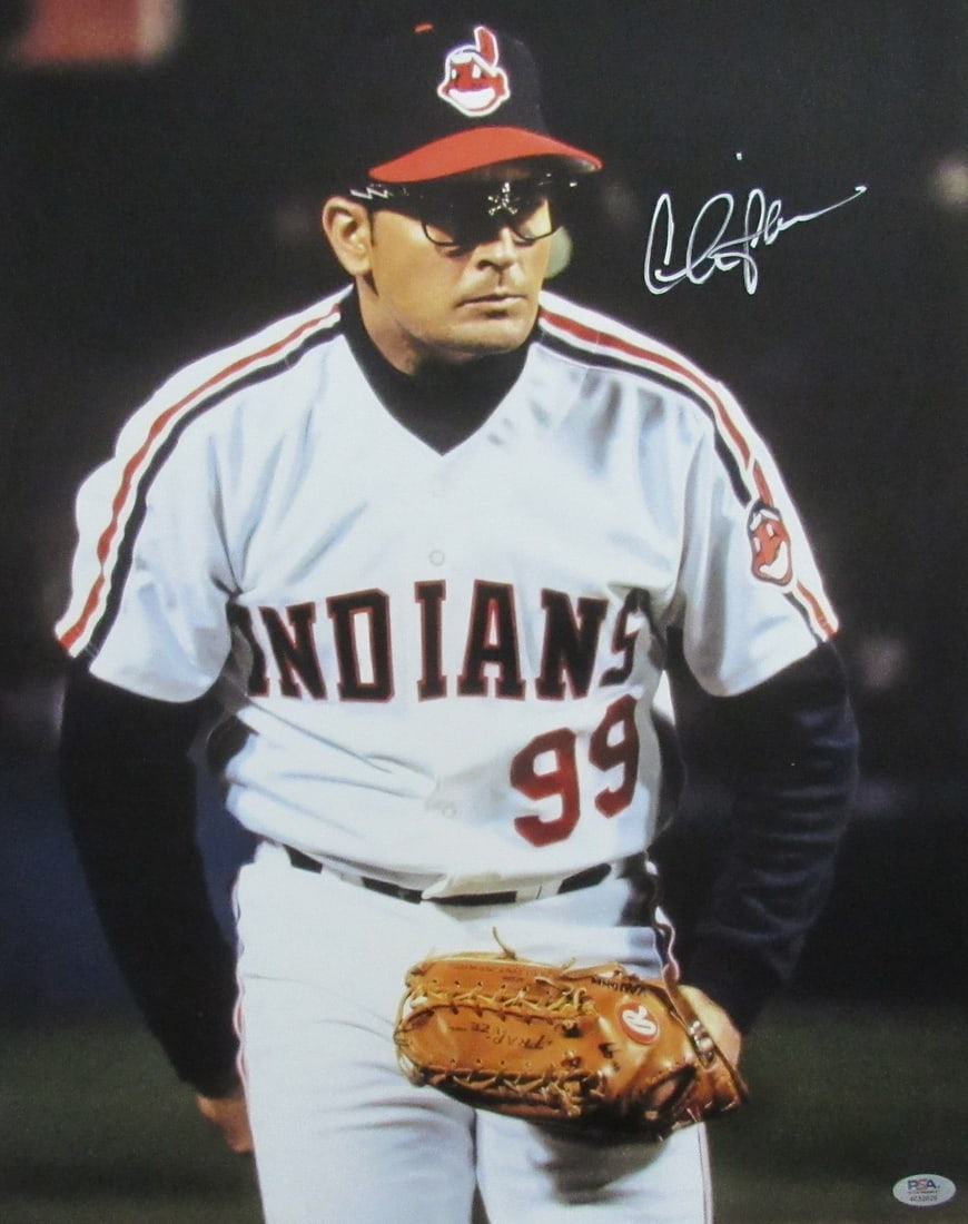 Charlie Sheen Signed/ Autographed Major League 16x20 Photo PSA/ DNA ITP 200199 (1 of 3)