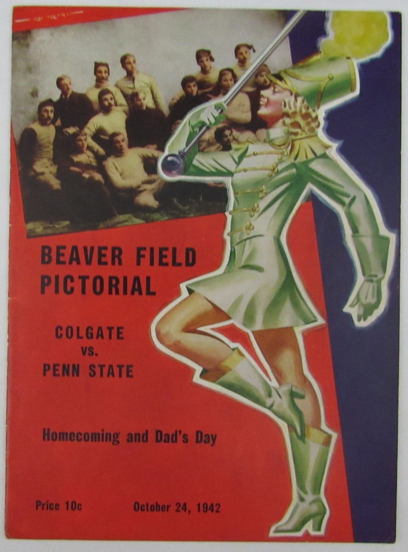 Penn State Nittany Lions football program 1942 vs Colgate (1 of 4)