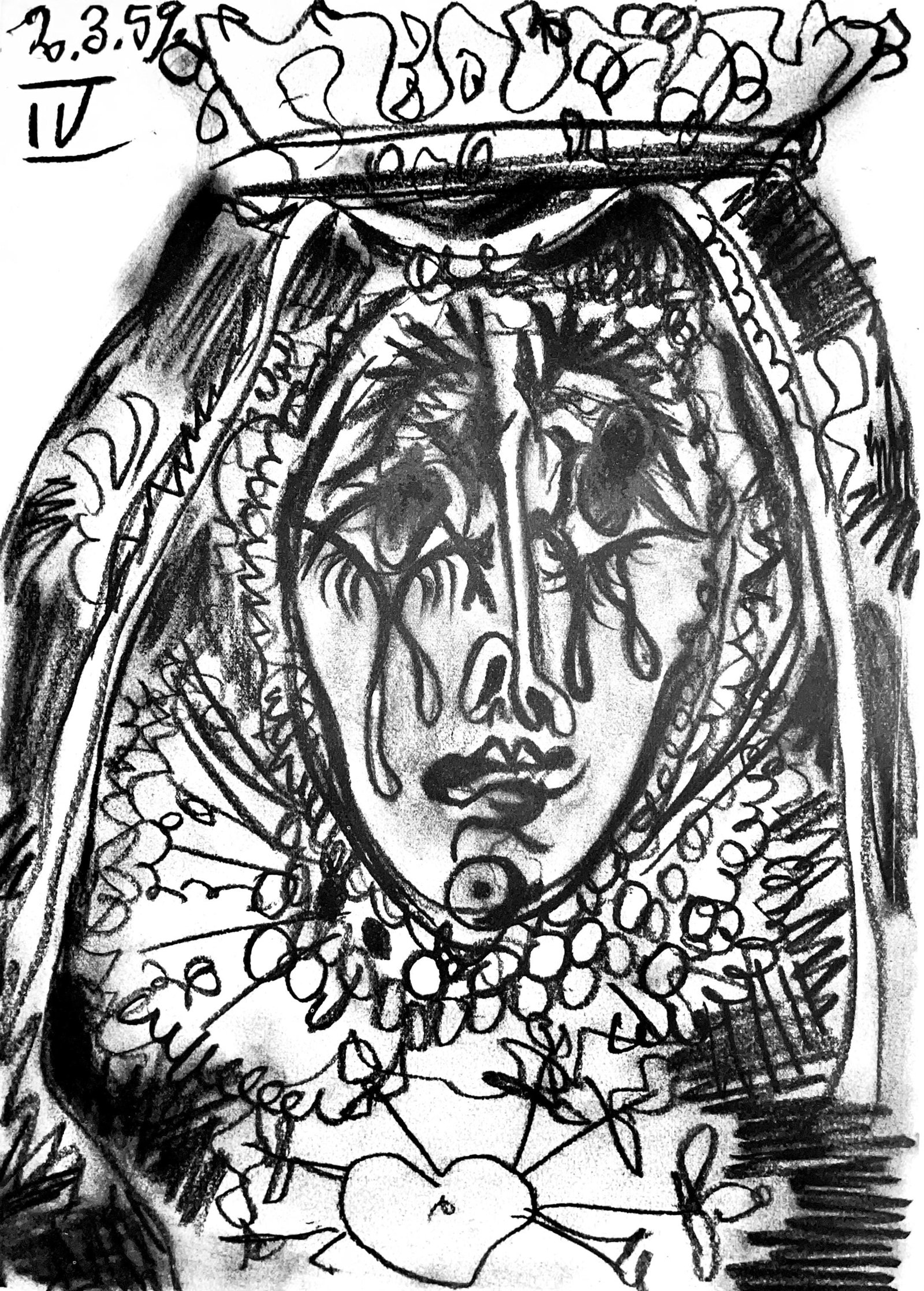 Pablo Picasso, Composition (Bloch 1276; Czwiklitzer 23), Toros y Toreros, Lithograph (1 of 7)