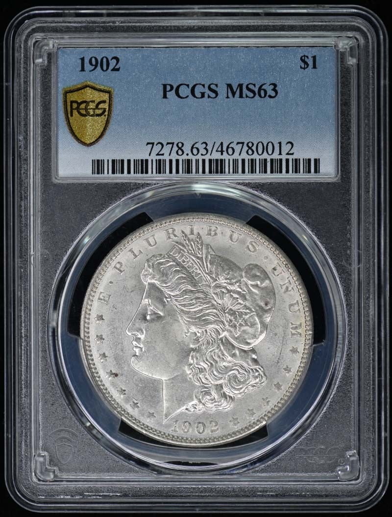 1902 $1 Morgan Dollar PCGS MS63 (1 of 1)