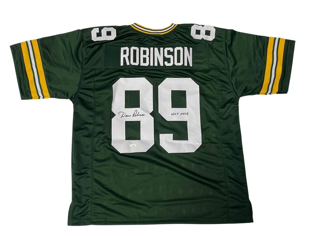 Dave Robinson Autographed HOF 2013 Custom Jersey (JSA) (1 of 3)