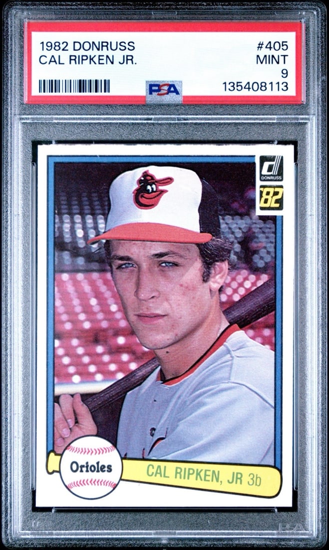 1982 DONRUSS CAL RIPKEN JR. #405 PSA 9 (1 of 3)