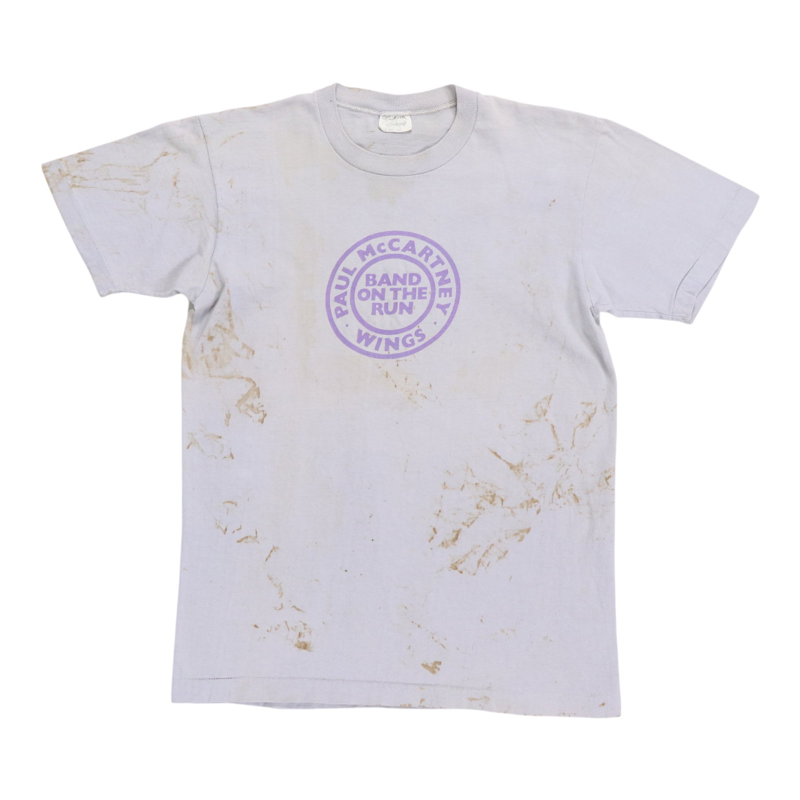 Paul McCartney Band 1973 Wings On The Run Promo Shirt (1 of 5)