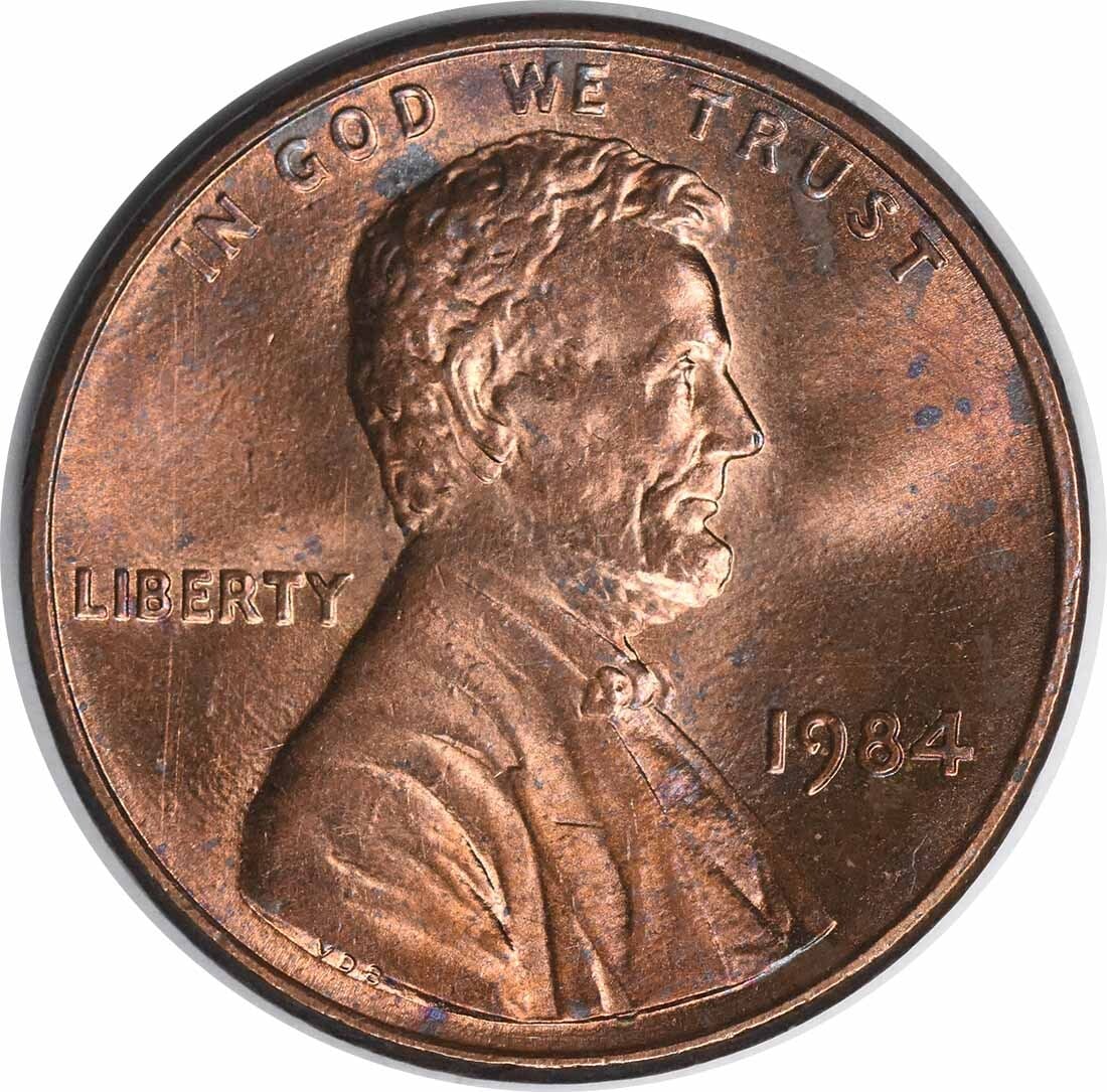 Lincoln Cent 1984 is a Choice BU FS-101 DDO Uncertified (1 of 2)