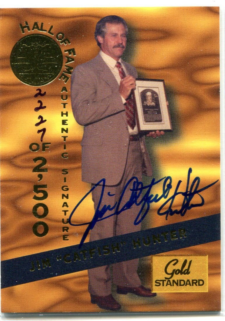 Jim Hunter 1994 Signature Rookies Autographed Card #2227/ 2500 (1 of 1)