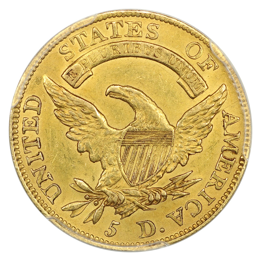 $5 Capped Bust PCGS AU58 - 4