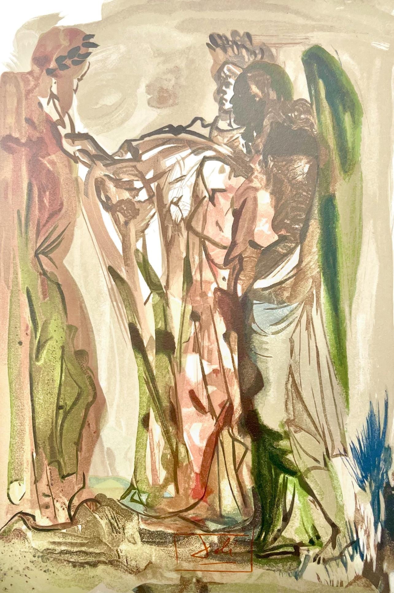 Salvador Dali, Fegefeuer XI (Michler/ Lpsinger 1039-1138; Field 189-200), Die Gttliche Komdie, (1 of 5)