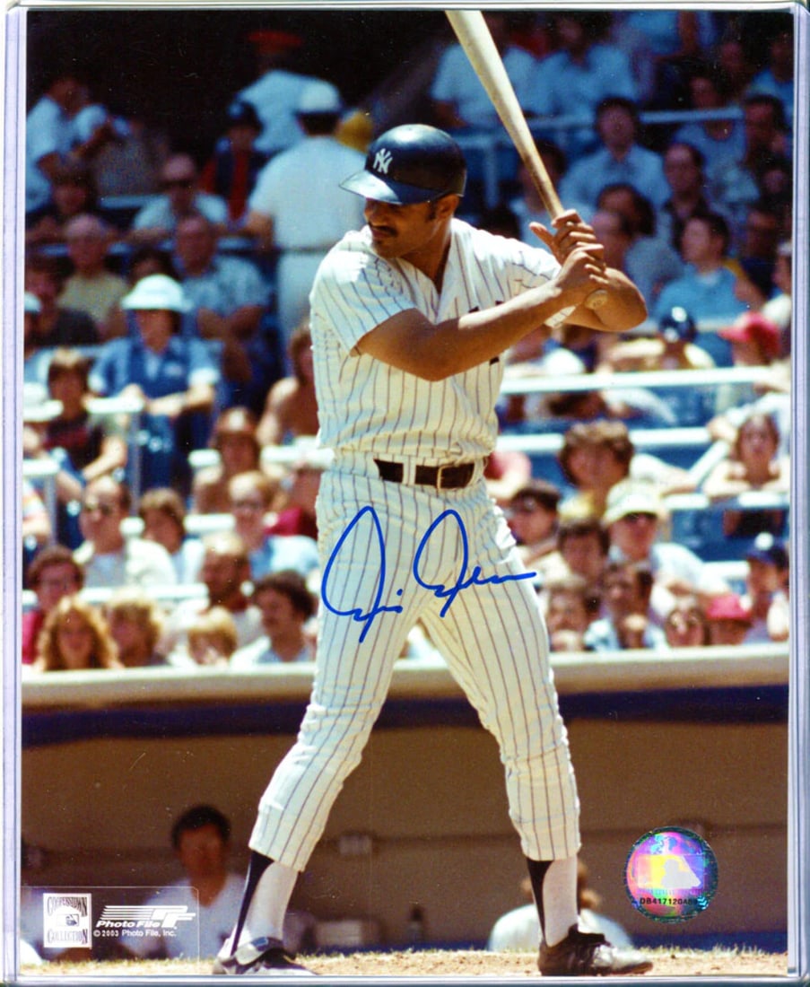 Autographed baseball photo by Chris Chambliss (1 of 1)