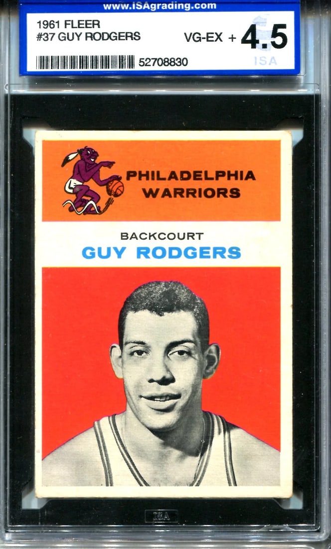 Guy Rodgers is a 1961 Fleer card (1 of 1)