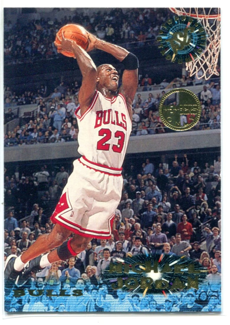 Michael Jordan Topps Stadium Club 1 Members Only Card (1 of 2)