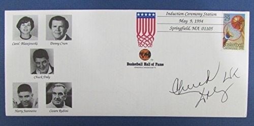 Chuck Daly Autographed/ Signed 1994 Naismith HOF Cachet/ Envelope JSA 126749 (1 of 2)