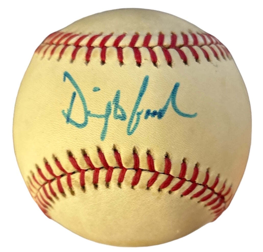 Dwight Gooden Autographed Official National League Baseball (1 of 2)
