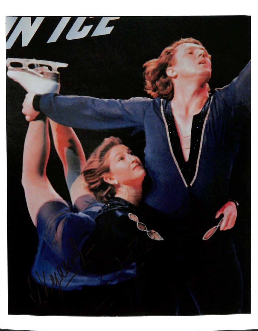 Olympic Gold Medalists Signed 8x10 Photo by Kazakova and Dmitriev (1 of 1)