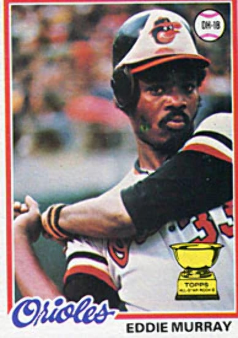Eddie Murray 1978 Topps baseball card (1 of 1)