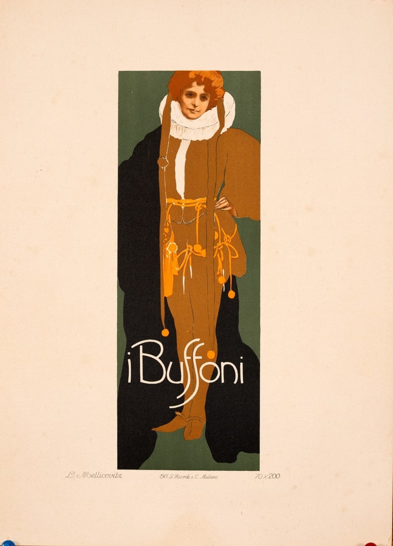 Buffoni Leopoldo Metlicovitz Ricordi Portfolio C.1910 (1 of 3)