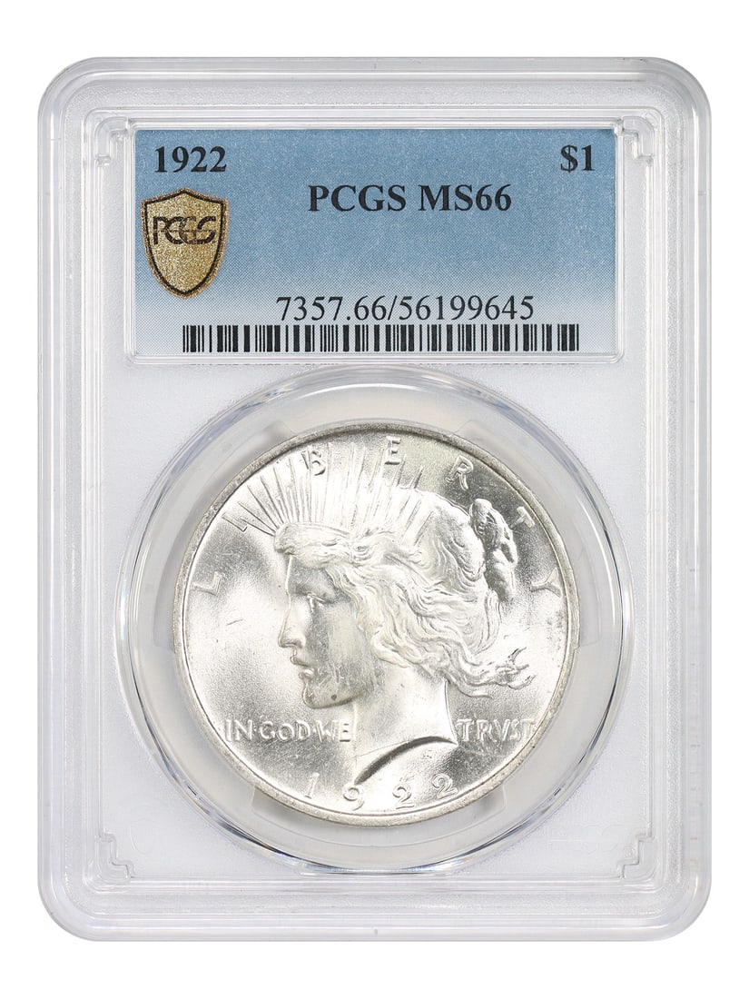 1922 $1 PCGS MS66 - Peace Dollar (1 of 4)