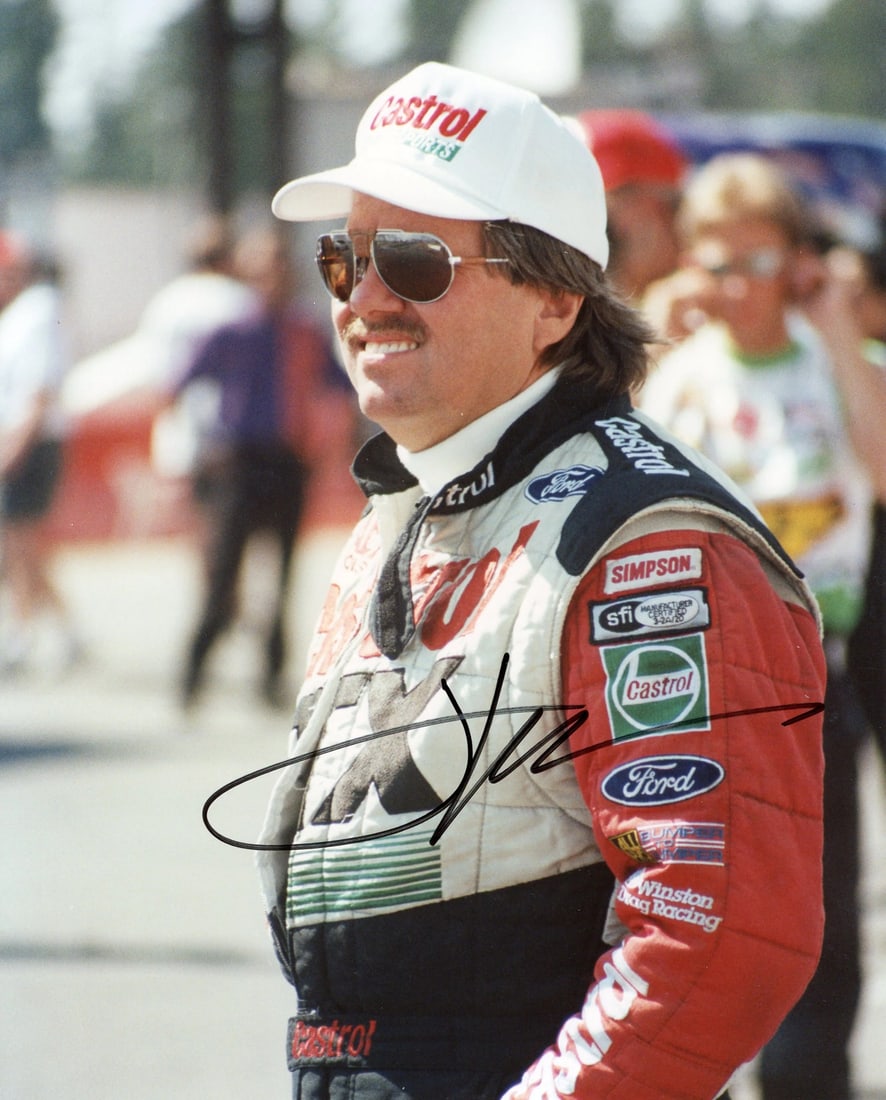 John Force Autographed 8x10 Photo (1 of 1)