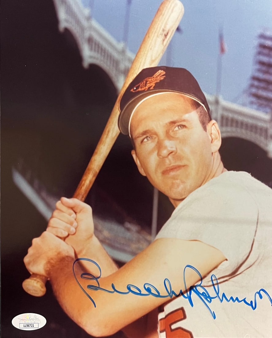 Brooks Robinson Autographed 8x10 Baseball Photo (JSA) (1 of 1)
