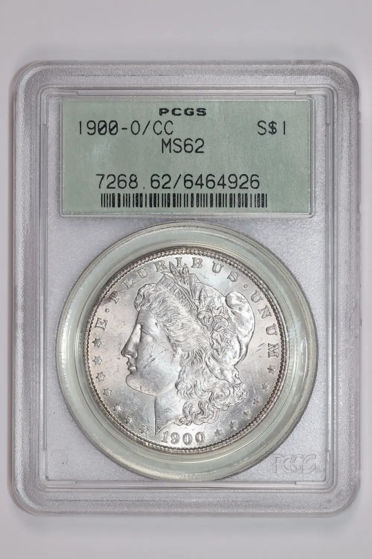1900-O/ CC MORGAN DOLLAR PCGS MS62 OGH (1 of 2)