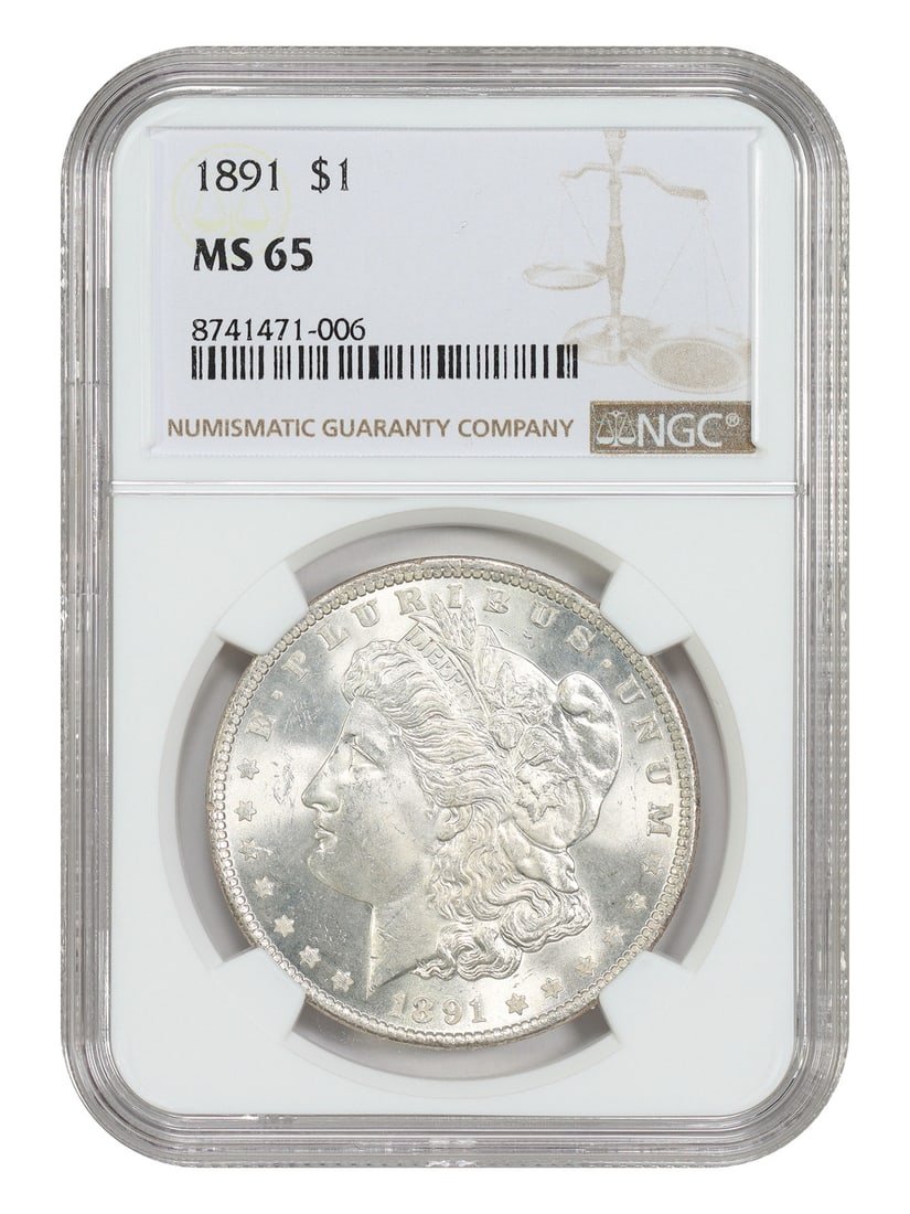 1891 $1 NGC MS65 - Morgan Dollar (1 of 4)