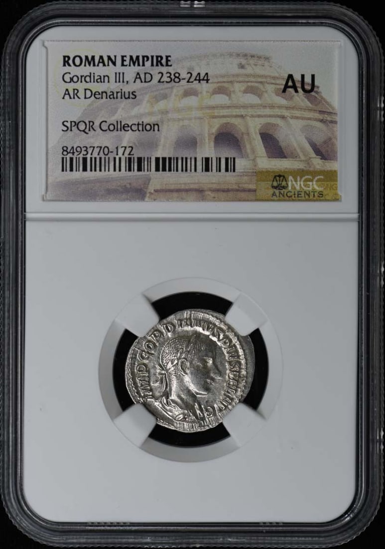 Roman Empire Gordian III AD 238-244 Ar Denarius (1 of 1)