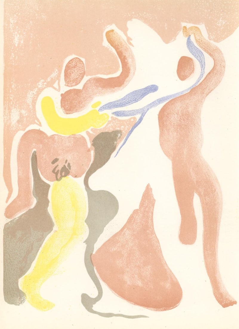 Andr Beaudin Lithograph Verve Revue Artistique Composition (1 of 6)