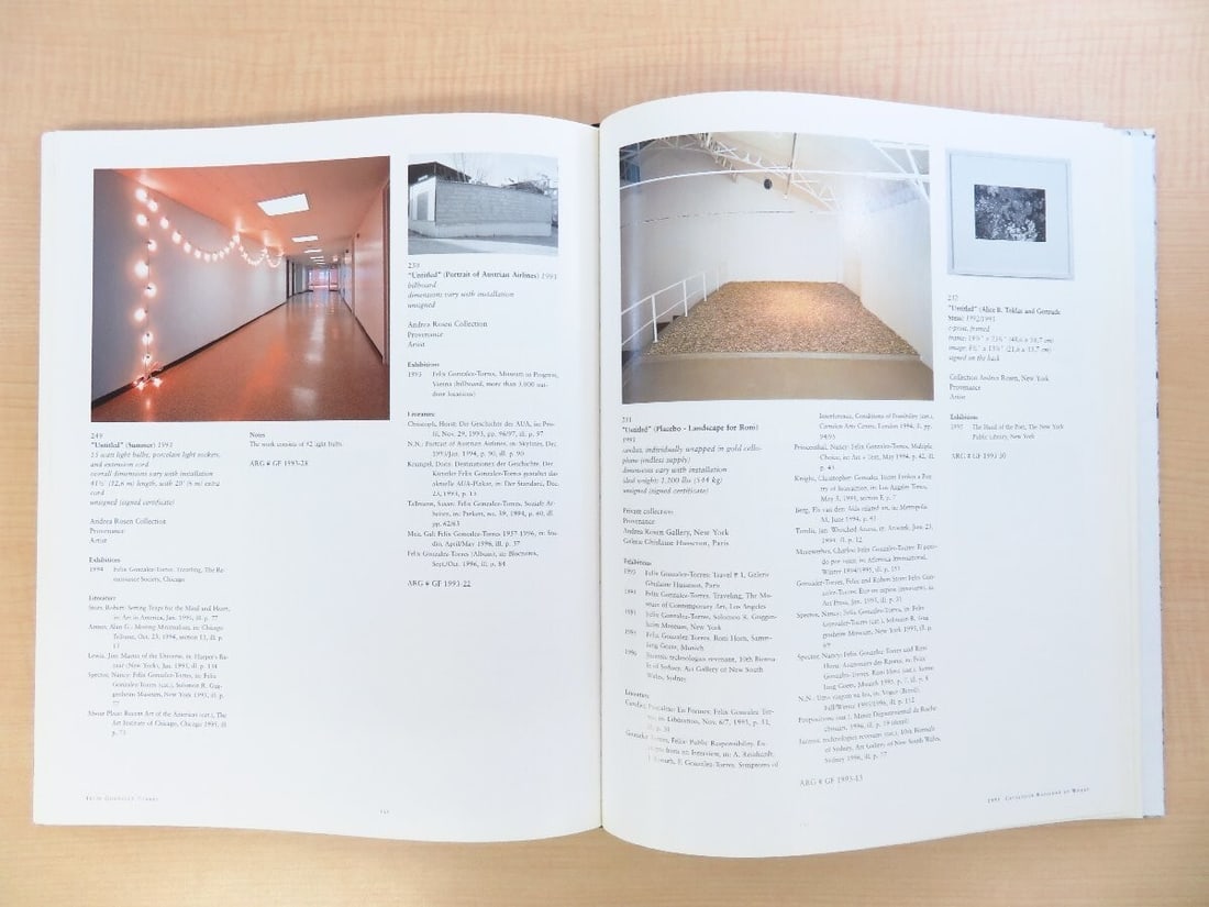 Felix Gonzalez-Torres - Complete Works (2 Volumes) - 1997 - Verlag Hatje Cantz (1 of 9)