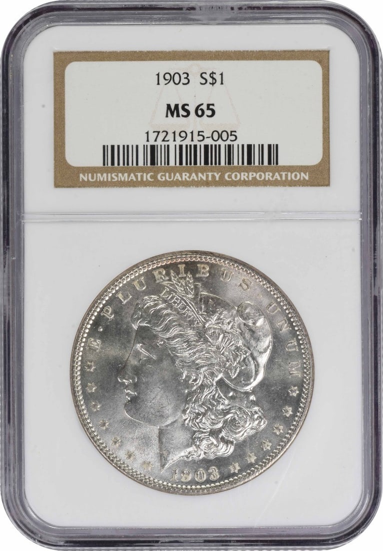 1903 Morgan Silver Dollar MS65 NGC (1 of 1)