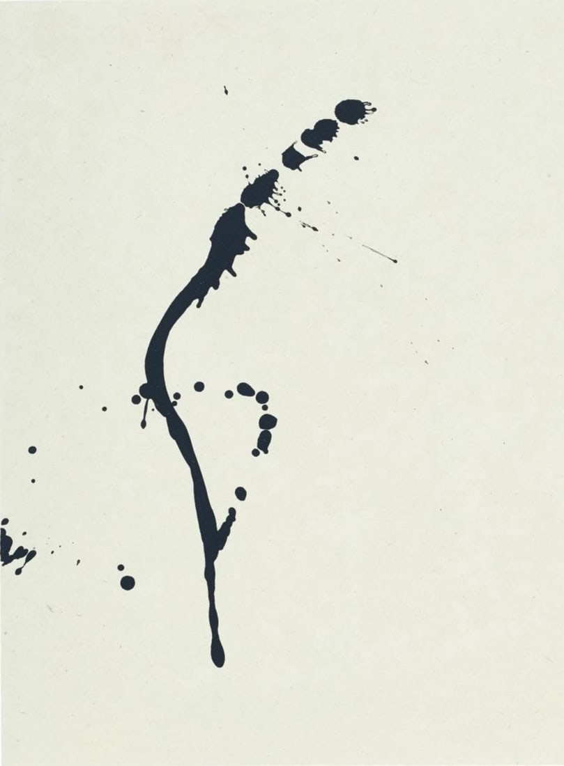 Robert Motherwell, A Throw of the Dice (Belknap 354-380; Engberg/ Banach 415-441), Three Poems, (1 of 8)
