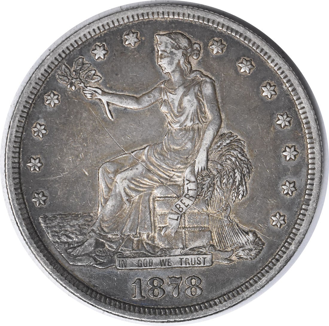1878-S Trade Silver Dollar EF Uncertified (1 of 2)