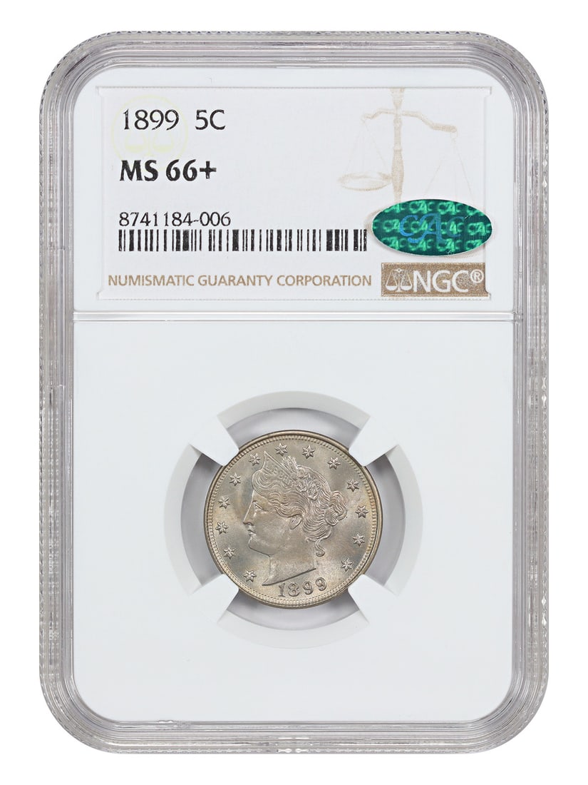 1899 5C NGC/ CAC MS66+ - Liberty Nickel (1 of 4)