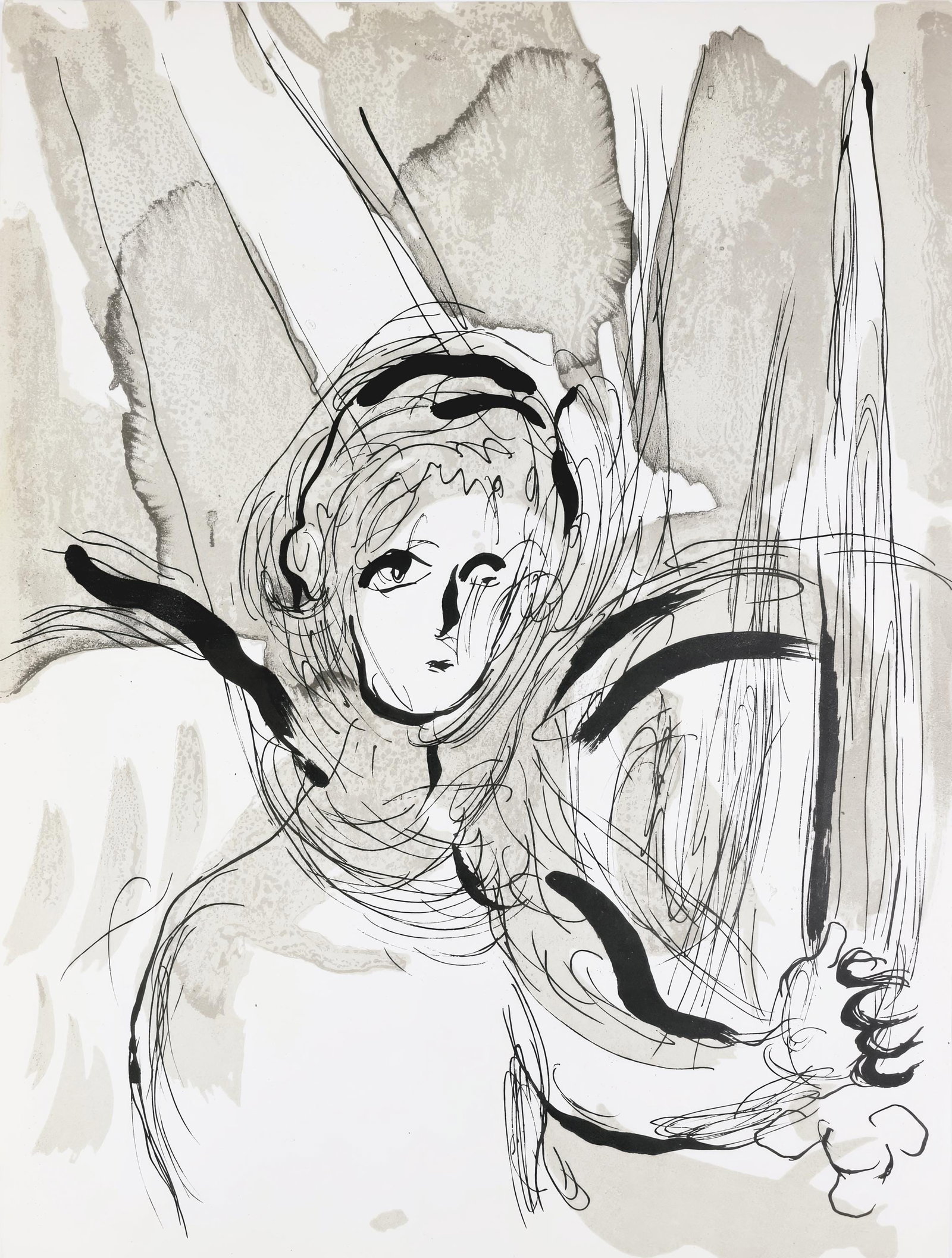 Verve Revue Artistique et Litteraire Lithograph 1960 Marc Chagall The Angel with the Sword from (1 of 7)