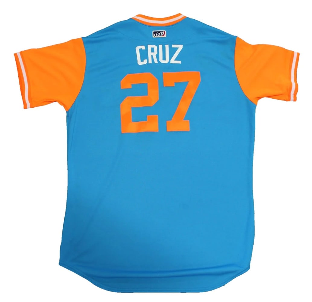 Giancarlo Stanton Game Used 2017 Players Weekend Jersey (MLB) (1 of 1)