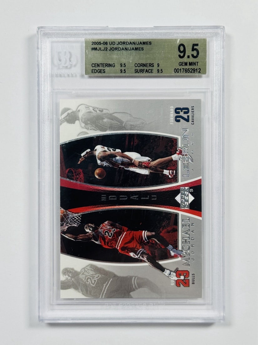 2005-06 UPPER DECK JORDAN JAMES #LJMJ2 BGS 9.5 (1 of 2)