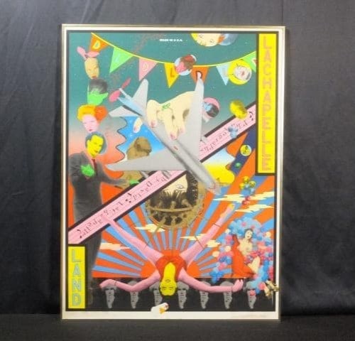 Tadanori Yokoo La Chapelle Land 1996 Signed Silkscreen Japanese Pop Art/ 200 (1 of 14)