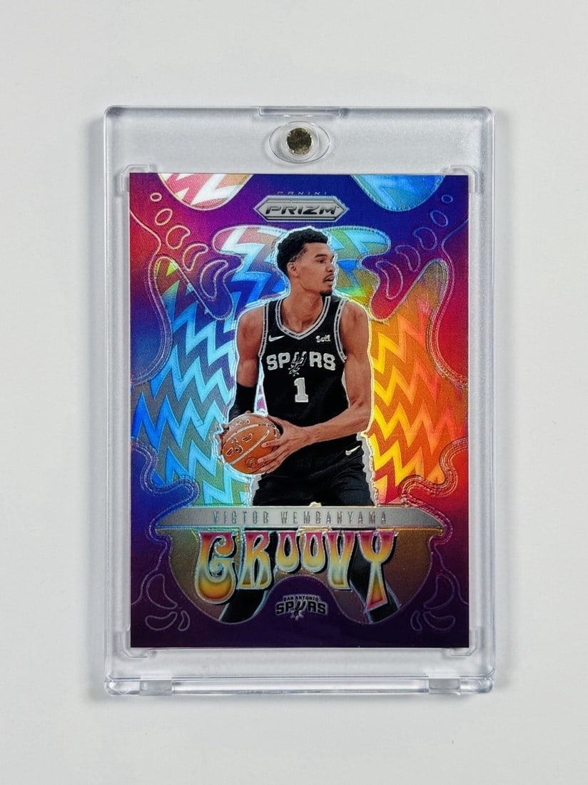 PANINI 2024 PRIZM VICTOR WEMBANYAMA GROOVY (1 of 2)