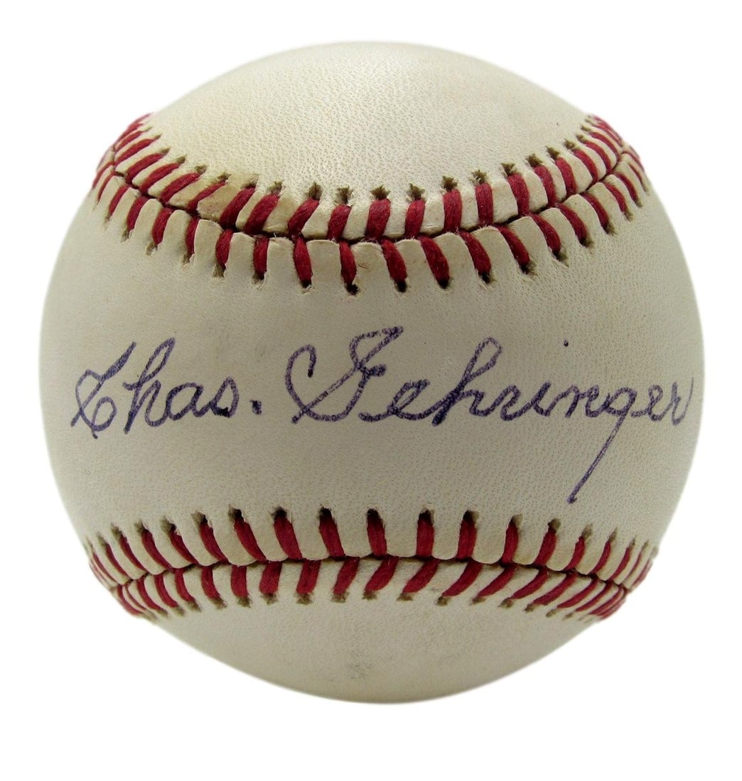 Charles Gehringer HOF Signed/ Auto OAL Baseball Detroit Tigers PSA/ DNA 203644 (1 of 4)