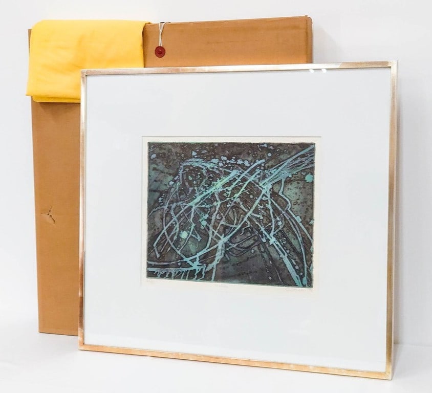 Stanley William Hayter Meduse 1958 Etching Aquatint Signed Print Atelier 17 (1 of 15)