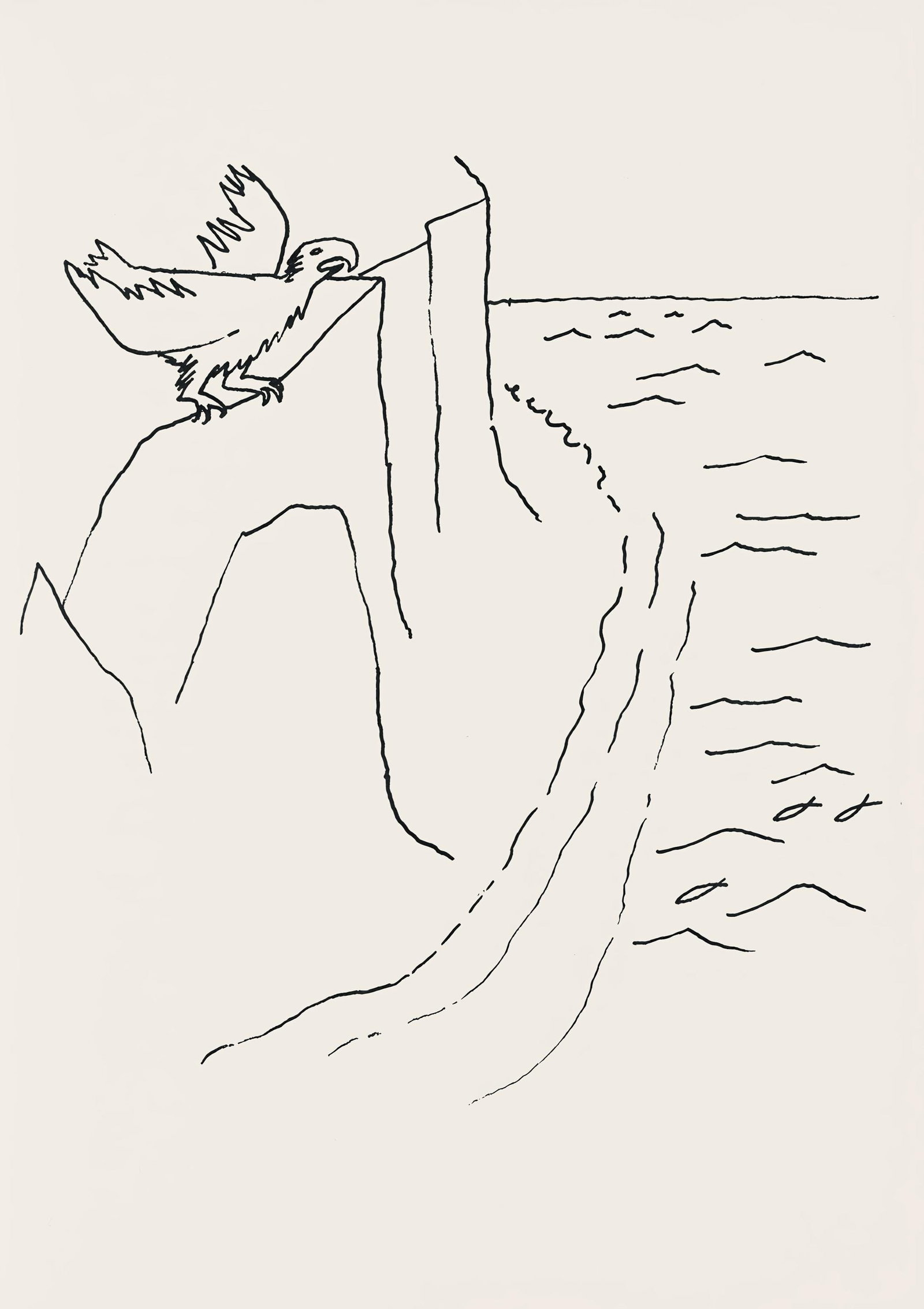 Alexander Calder letterpress print bestiary composition - 5