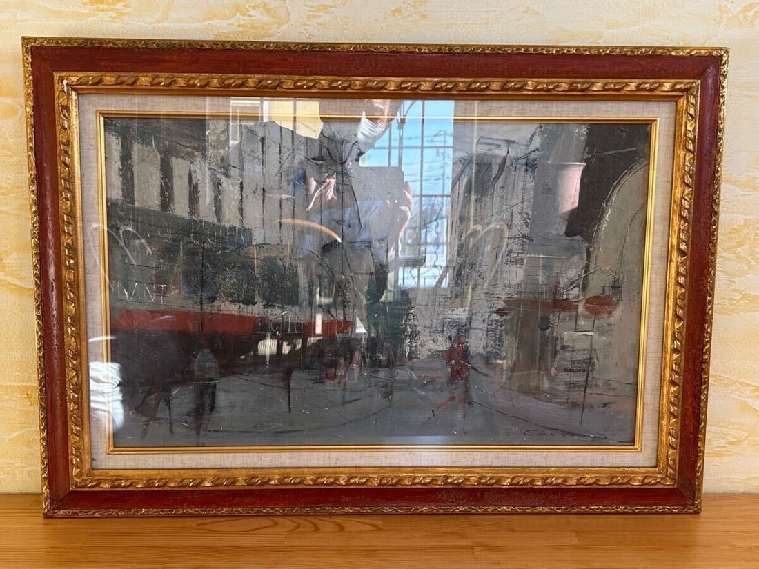 Jean-Claude Chesnay (French) Signed Original Painting Oil on Canvas Framed (1 of 6)