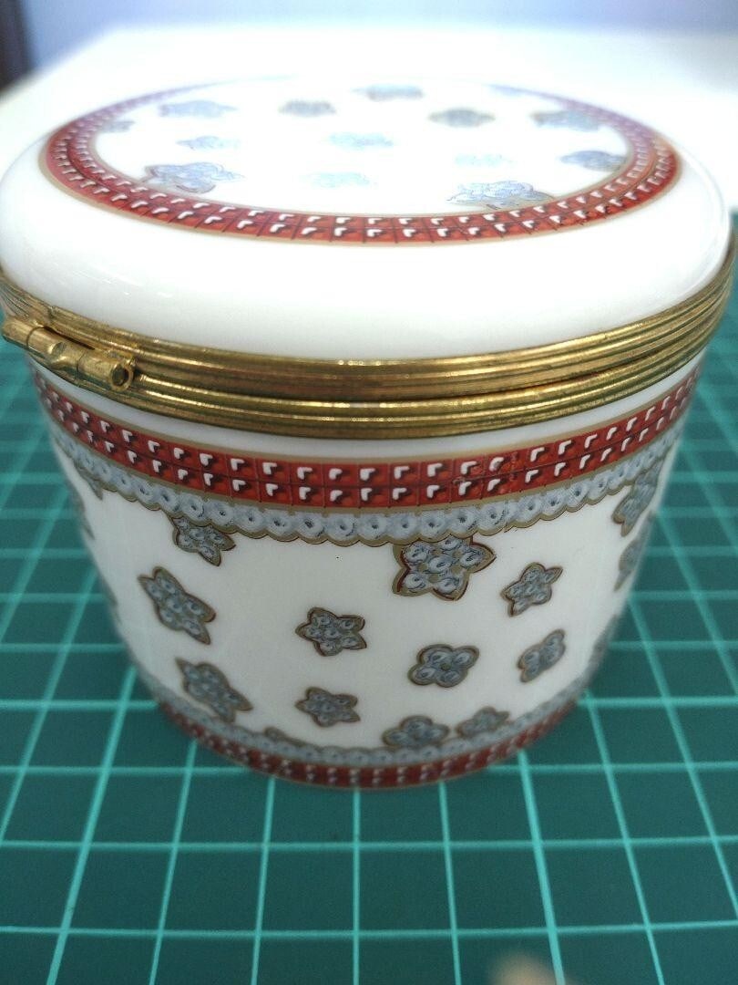 Van Cleef Arpels White Gold Limoges Porcelain Rare Raynaud Candle Holder (1 of 7)