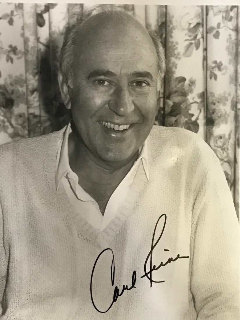 Carl Reiner Celebrity Autographed 8x10 Photo (1 of 1)