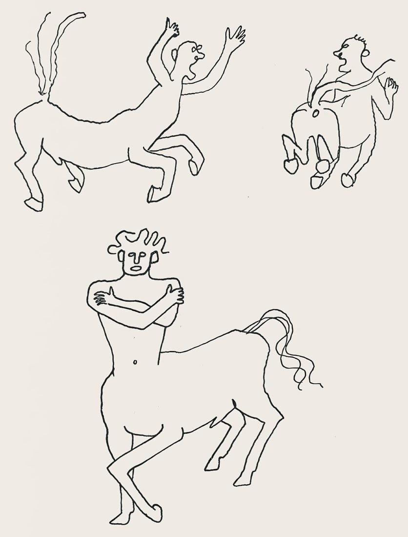 Alexander Calder letterpress print bestiary composition (1 of 6)