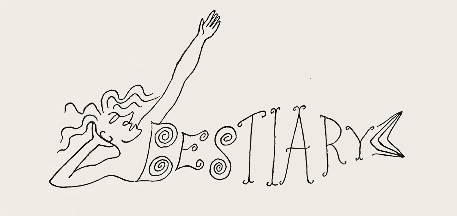 Alexander Calder letterpress print bestiary composition (1 of 6)