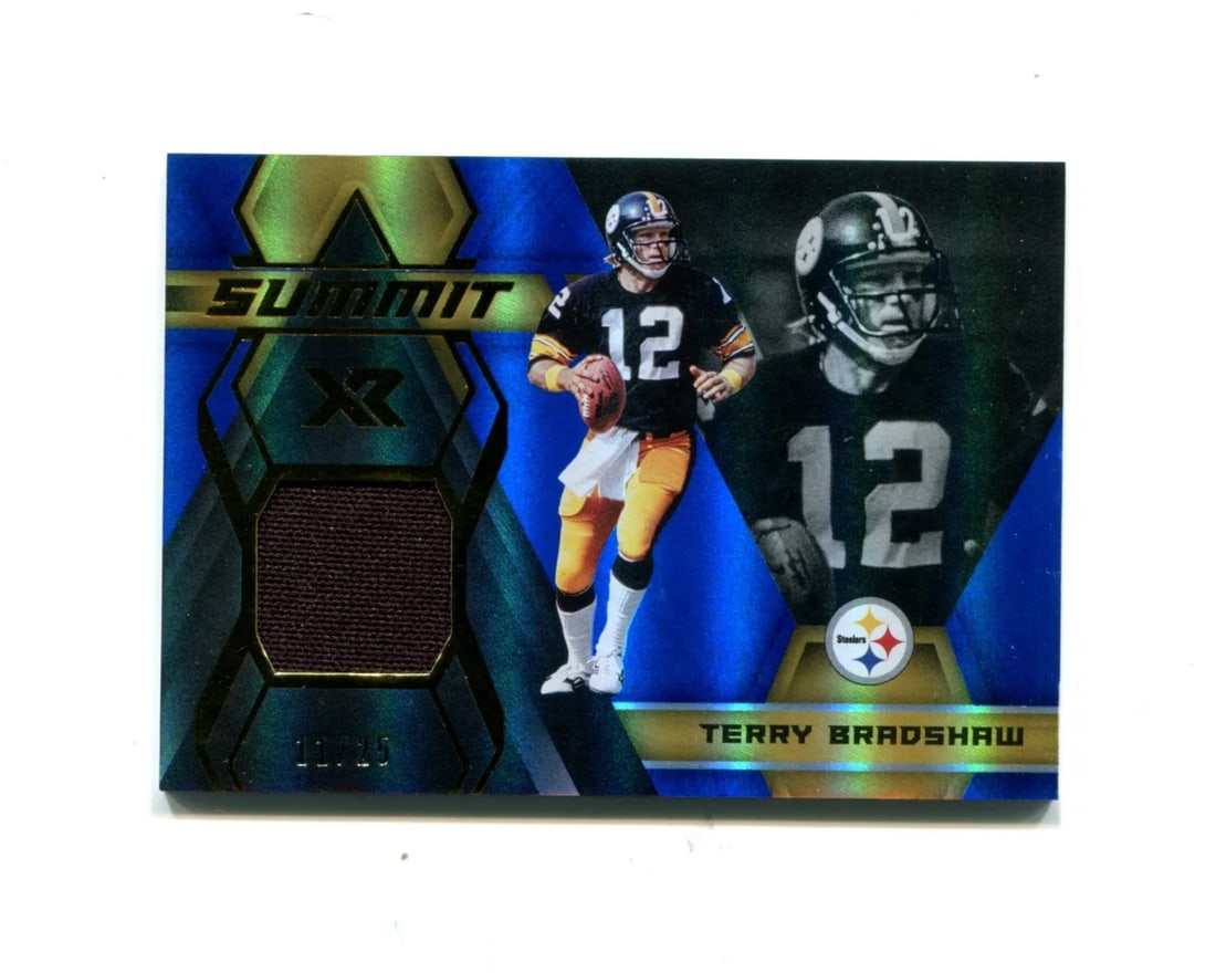 Terry Bradshaw 2020 Panini Summit XR #SS-5 11/ 25 Card (1 of 2)