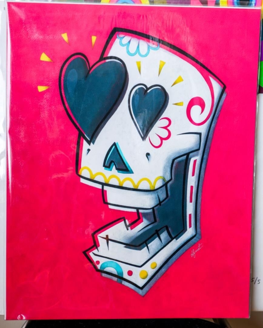 Dfrnt, Stream Art Print Mia Cabrera & Toni Cabrera 15.7 in x 19.9 in (1 of 1)