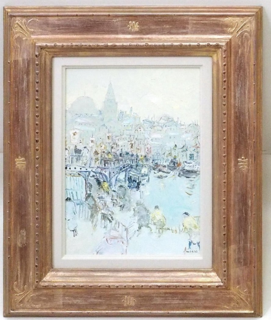Jean Fusaro Istanbul Original Oil on Canvas, Signed, French Modern Art (1 of 6)